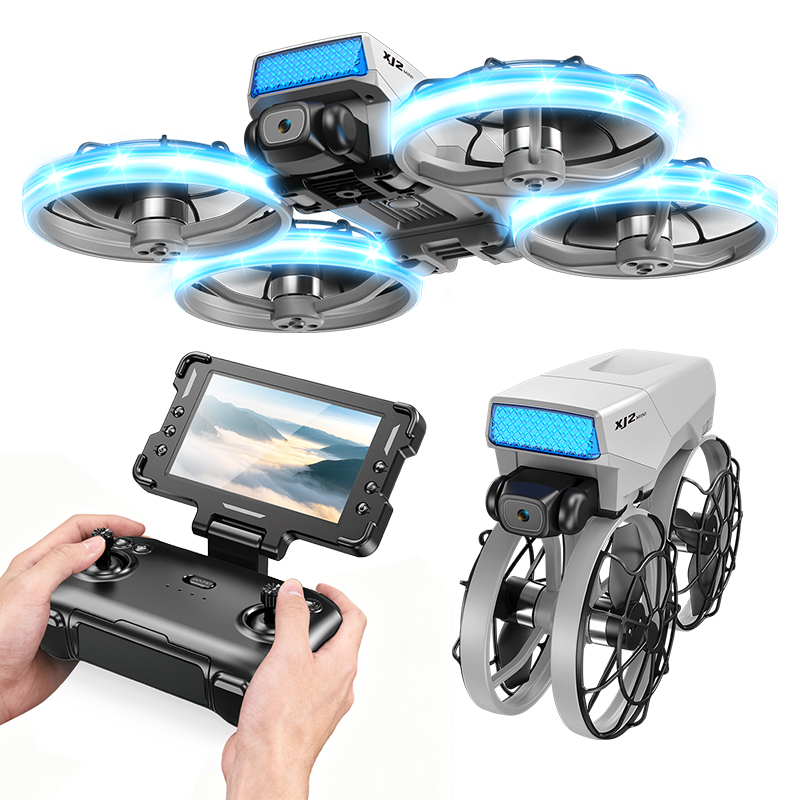 Drone Kit Tricopter - XJ2 Mini Drone avec Caméra 8K