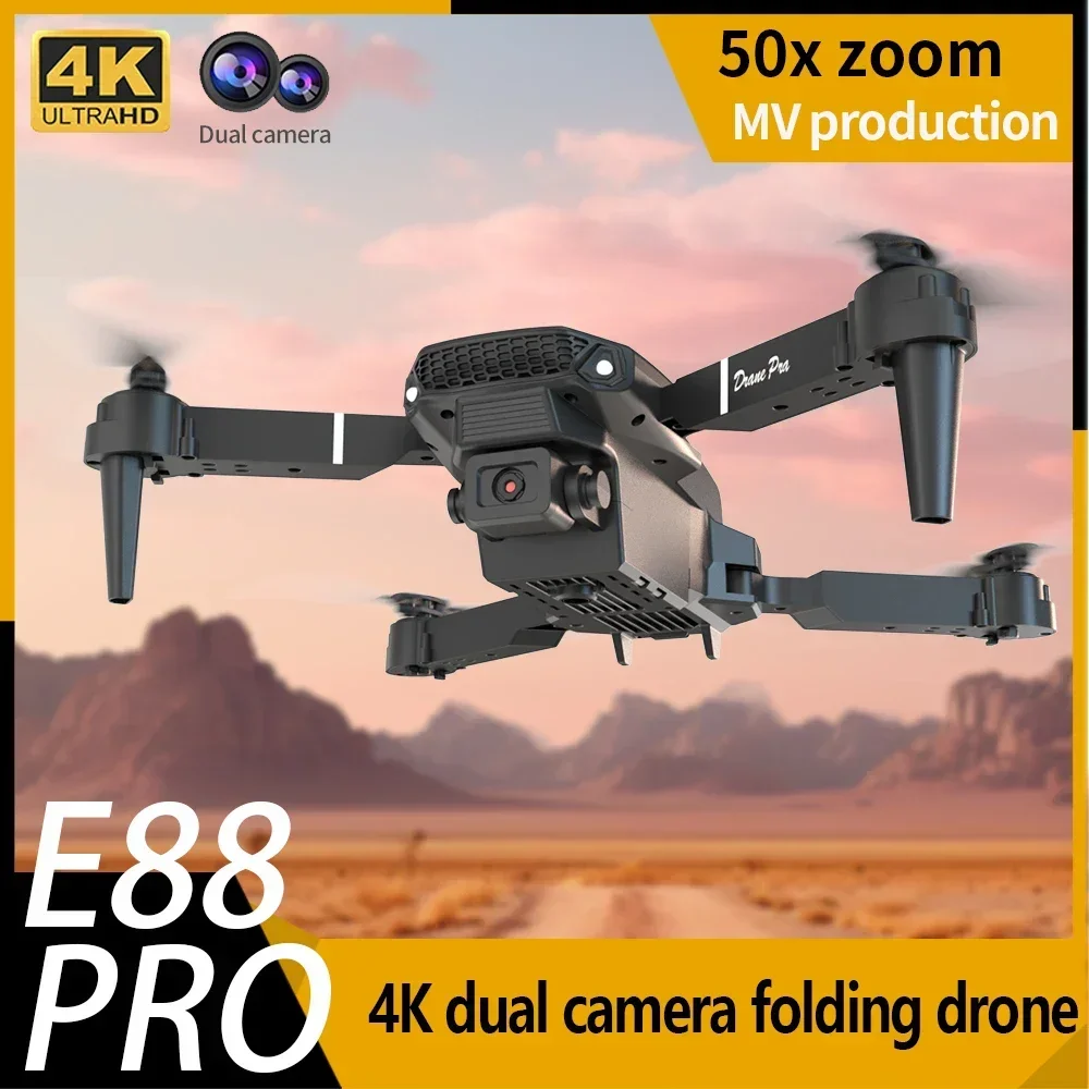 Drone Kit Tricopter - Mini drone RC E88 pliable avec