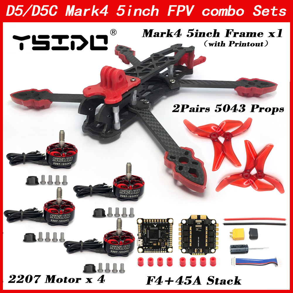 Drone Kit Vtol - Mark4 5 pouces D5 D5C FPV