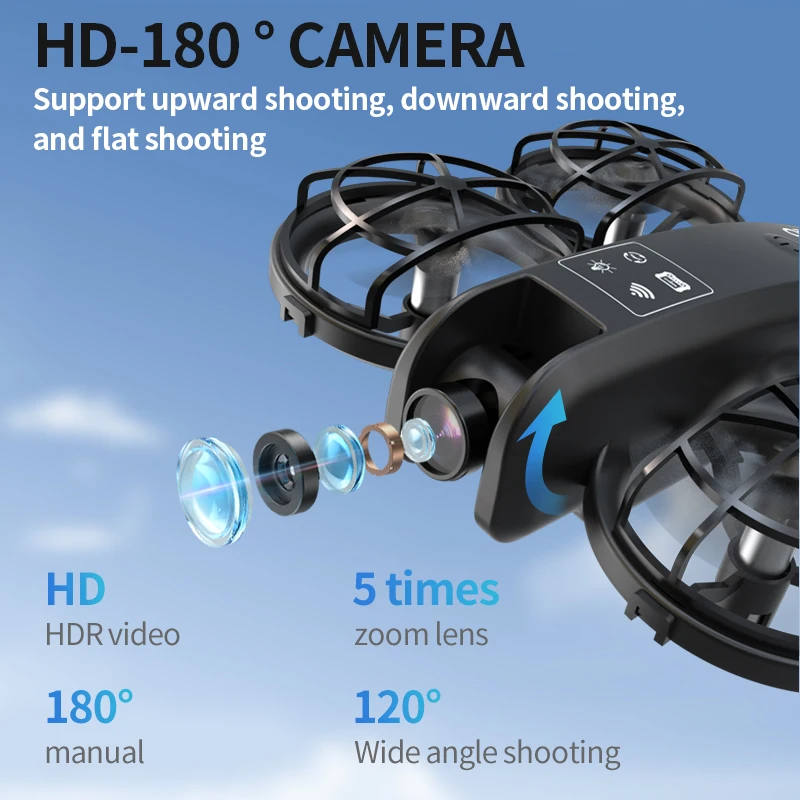 K100 Max Mini Drone RC 4K camé - Drone Kit Tricopter avis et prix