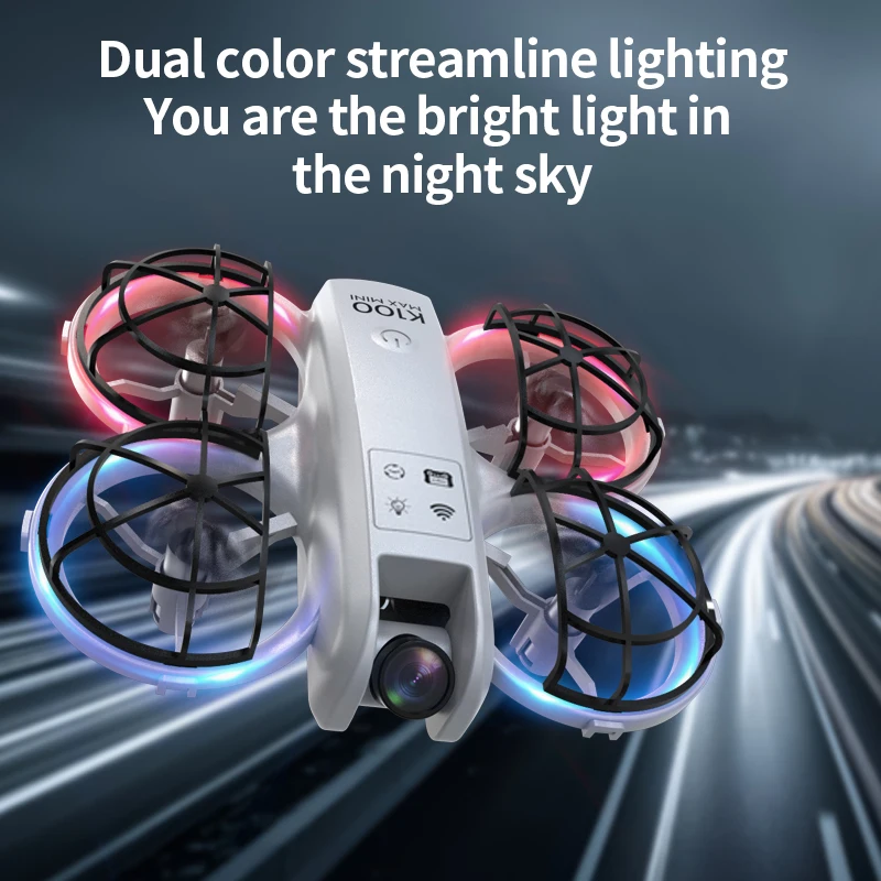 K100 Max Mini Drone RC 4K camé - Drone Kit Tricopter avis et prix